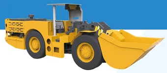 10 tonnin diesel metro LHD -lastain